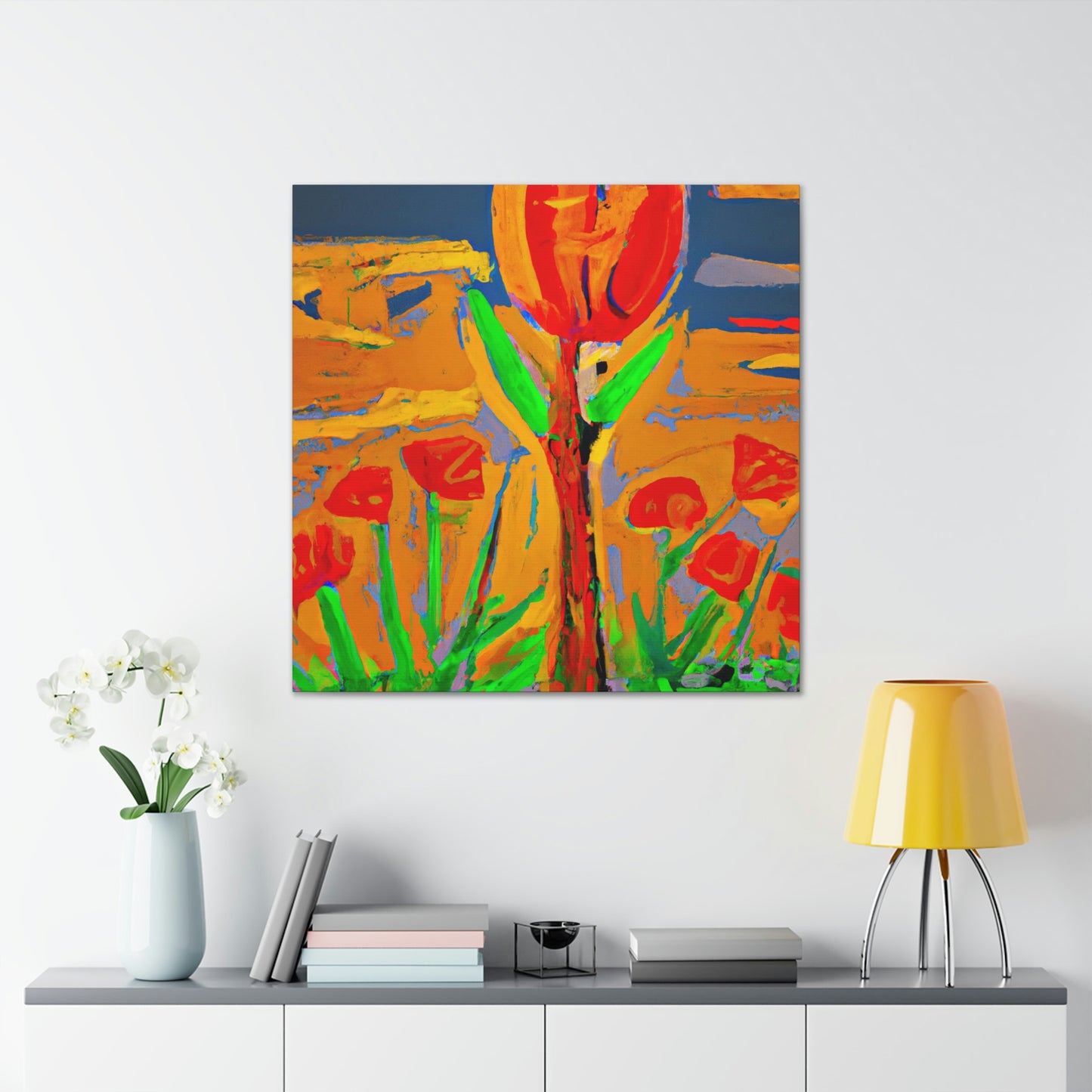 Tulip of Expressionism - Canvas