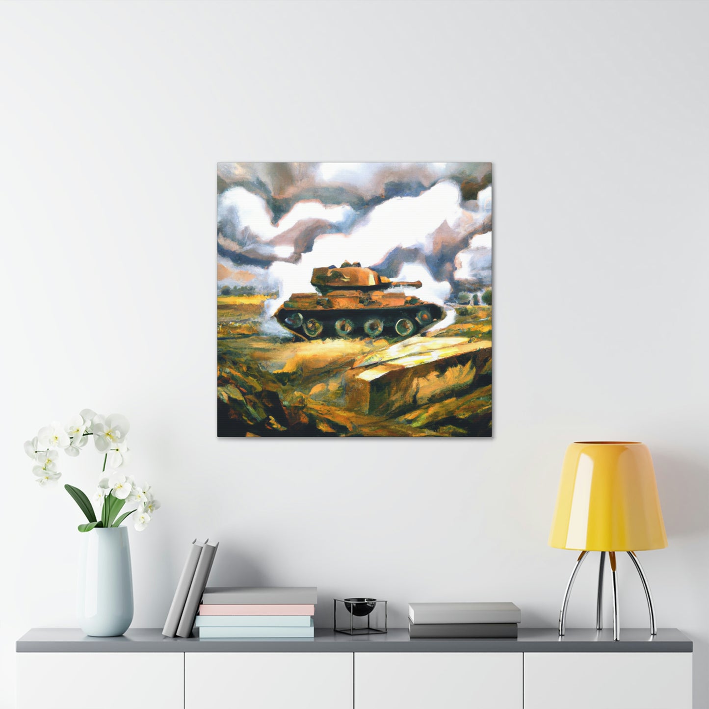 "Tank of Dreams Surreal" - Canvas