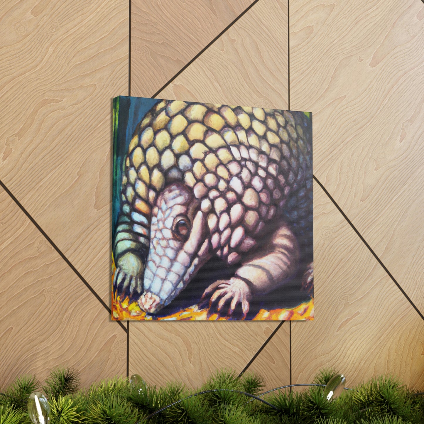 Indian Pangolin Artwork - Canvas