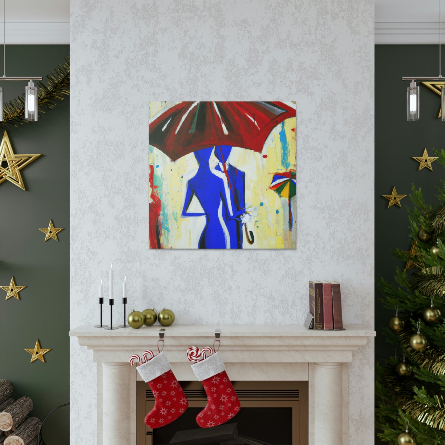 Love Under Rainy Skies - Canvas