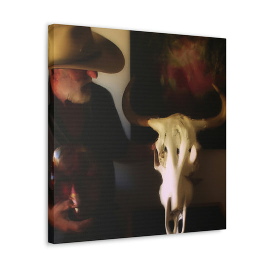 Cow Skull Reflection
 - Canvas