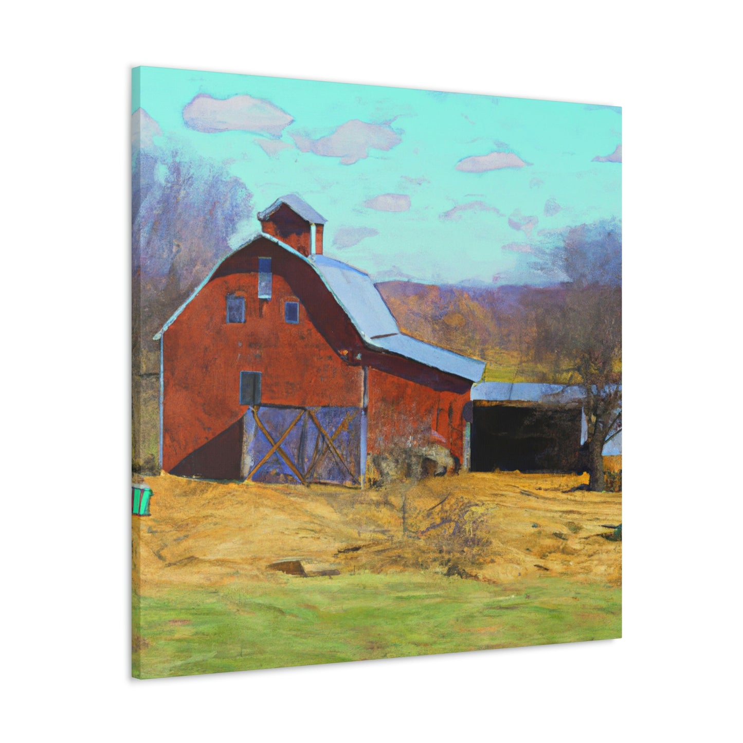 "Barn in the Countryside" - Canvas