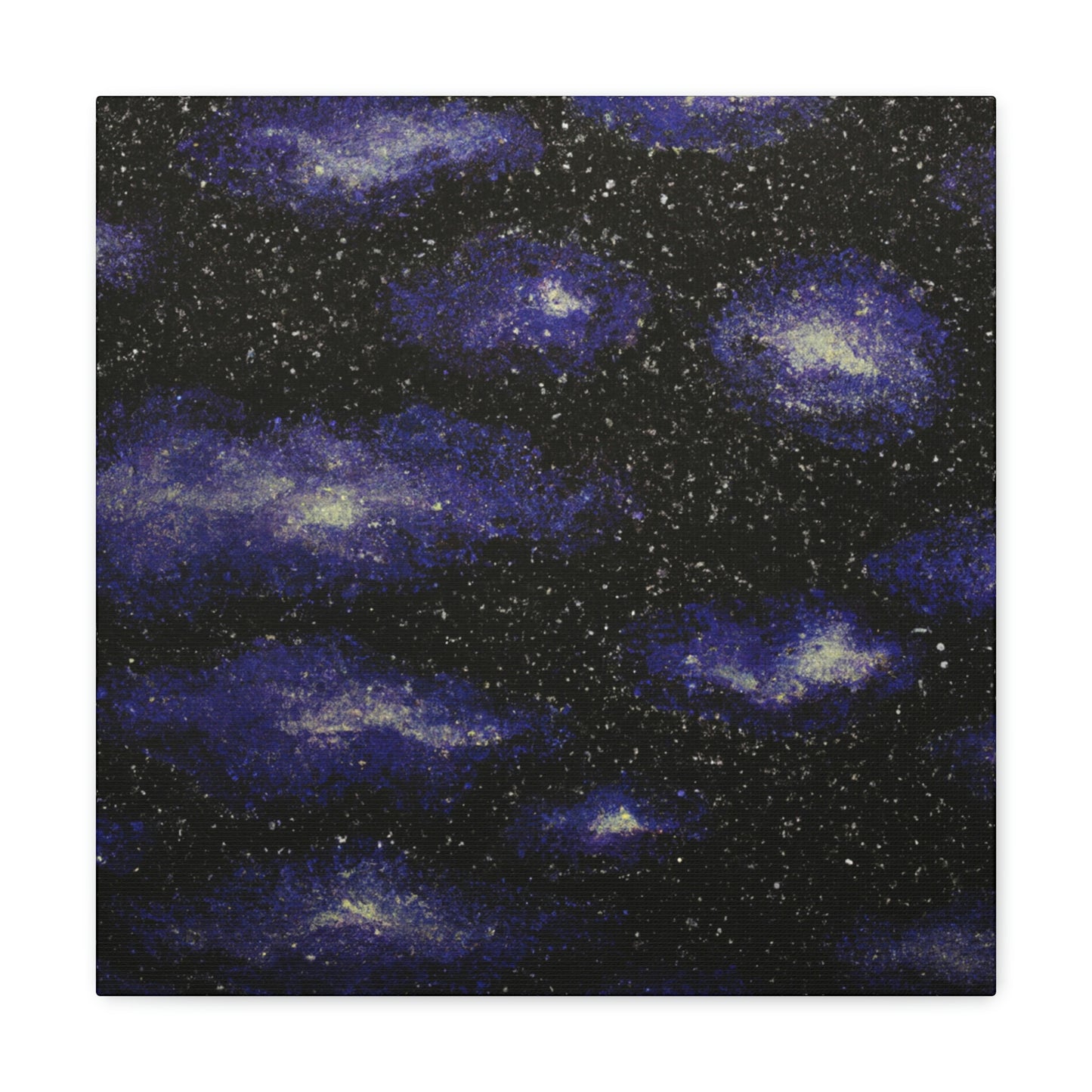 Nebula in Pointillism - Canvas