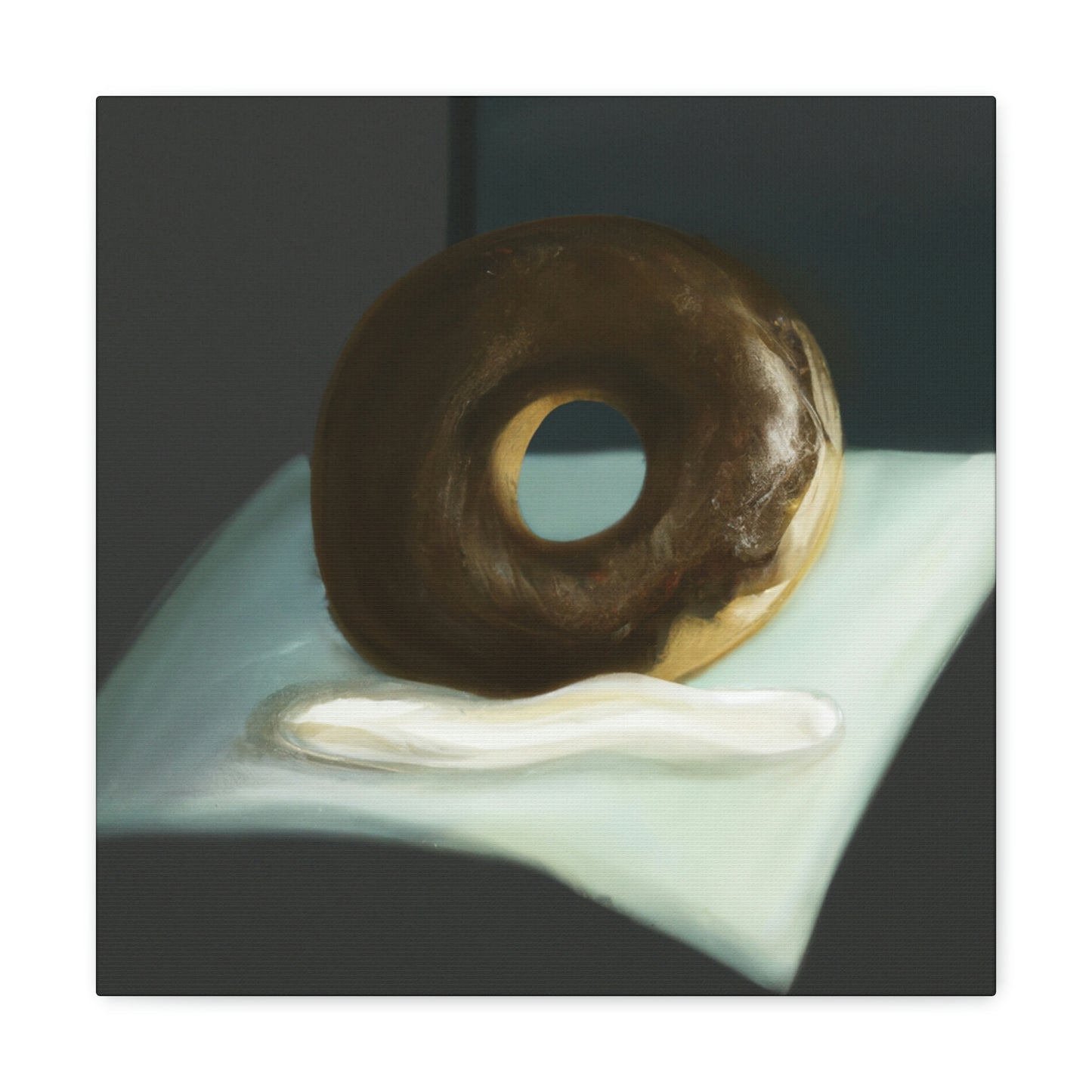 "The Donut Delight" - Canvas