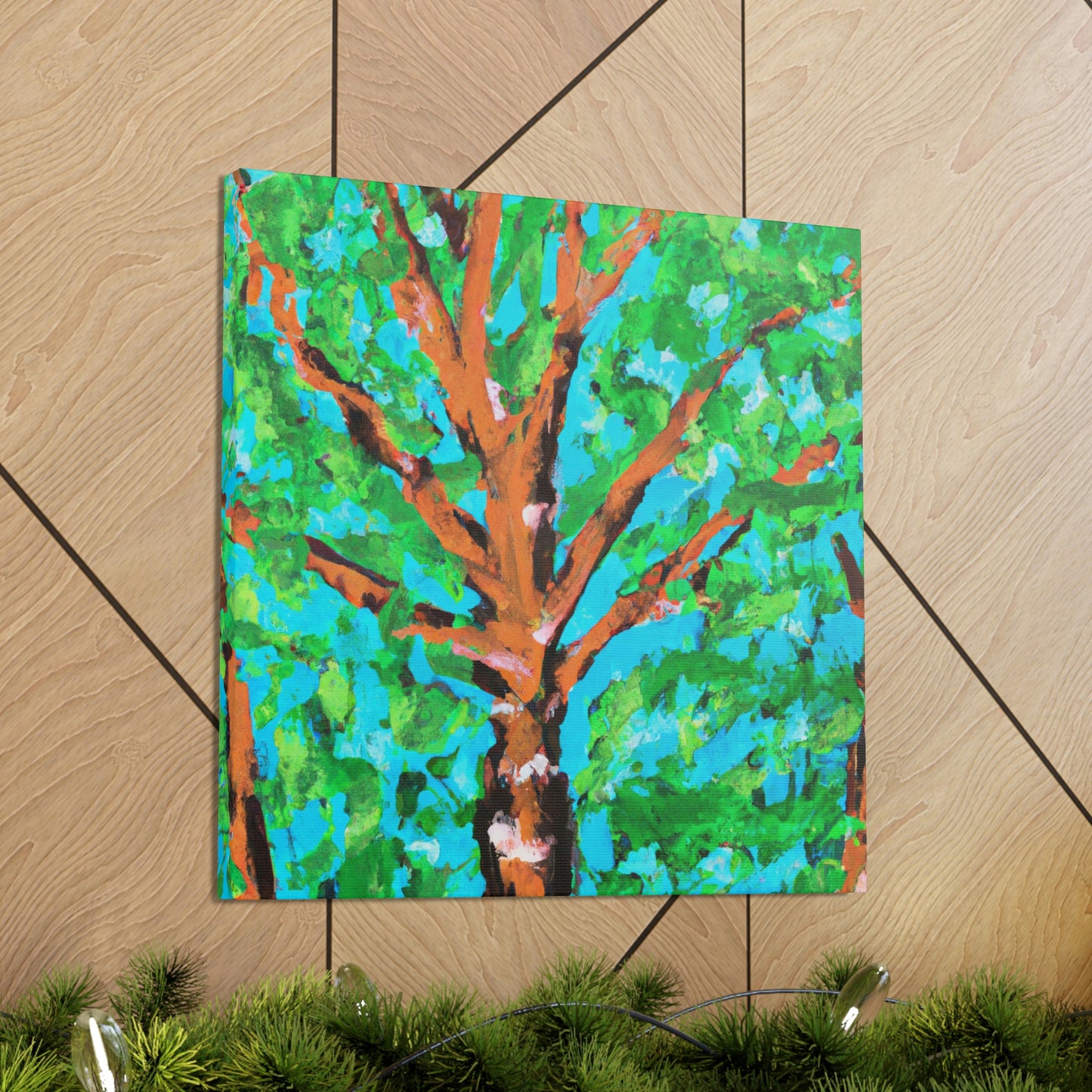 Beech Tree Expressionism - Canvas