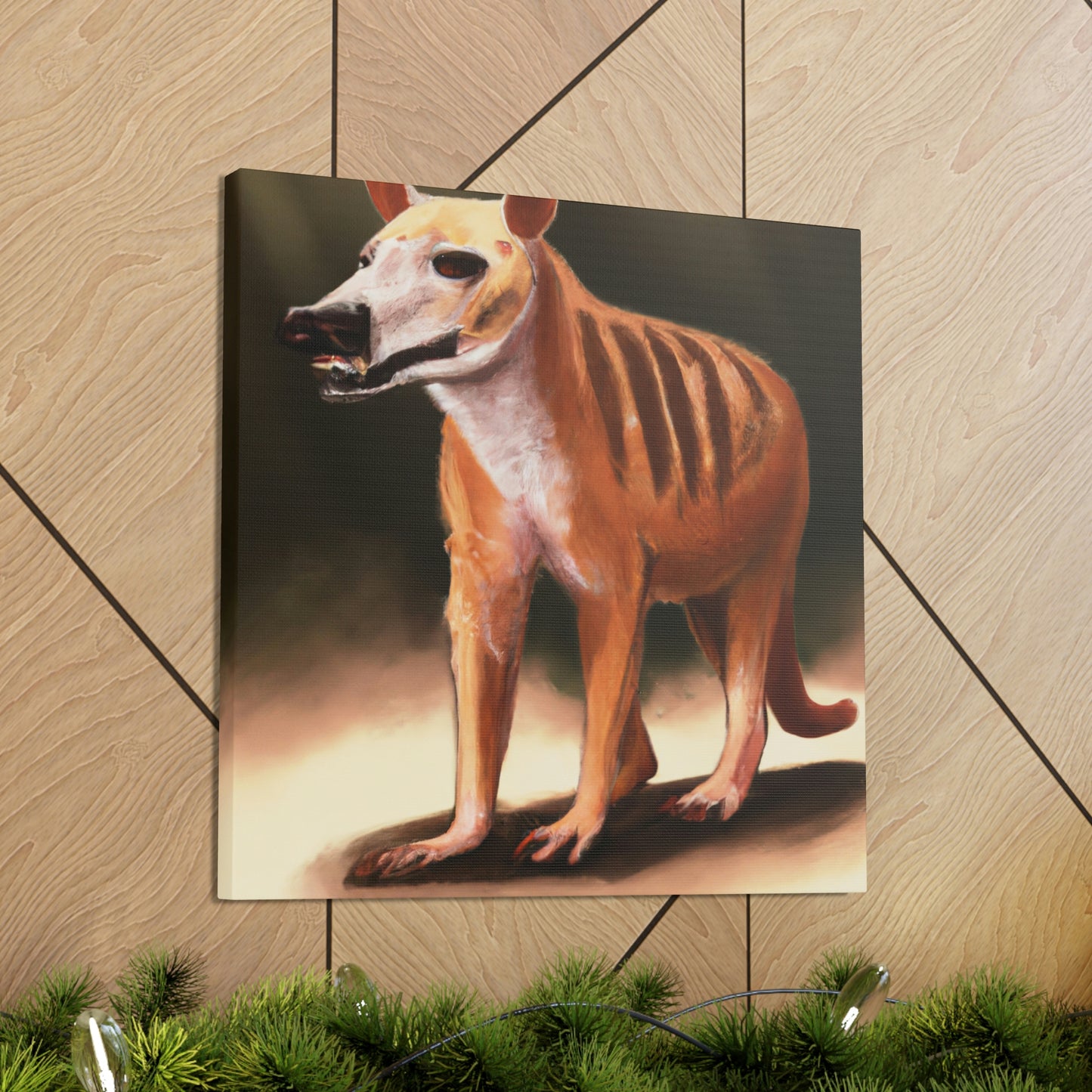 "The Tasmanian Tiger Awakens" - Canvas