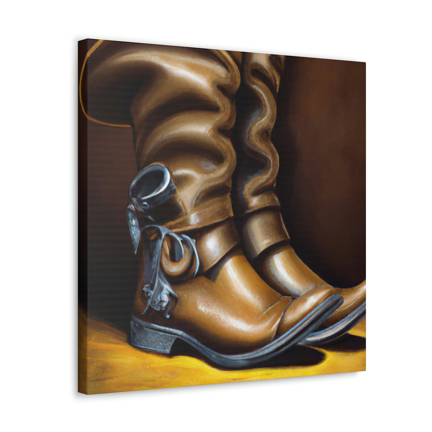 "Boot's Heeled Journey" - Canvas