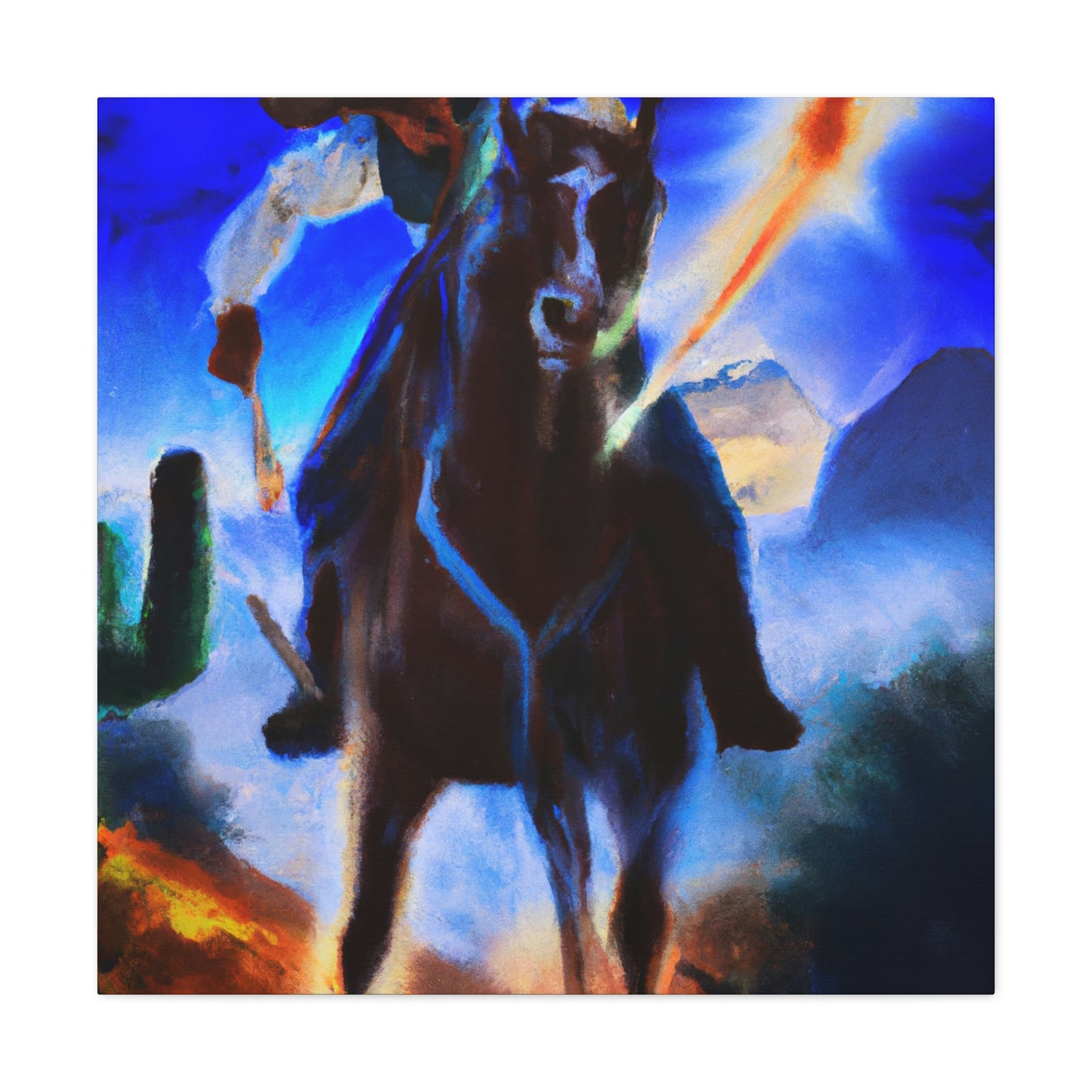 "Pony Express Legacy" - Canvas