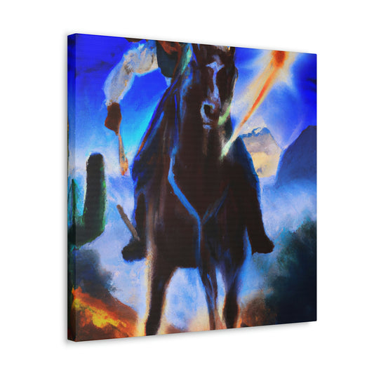 "Pony Express Legacy" - Canvas