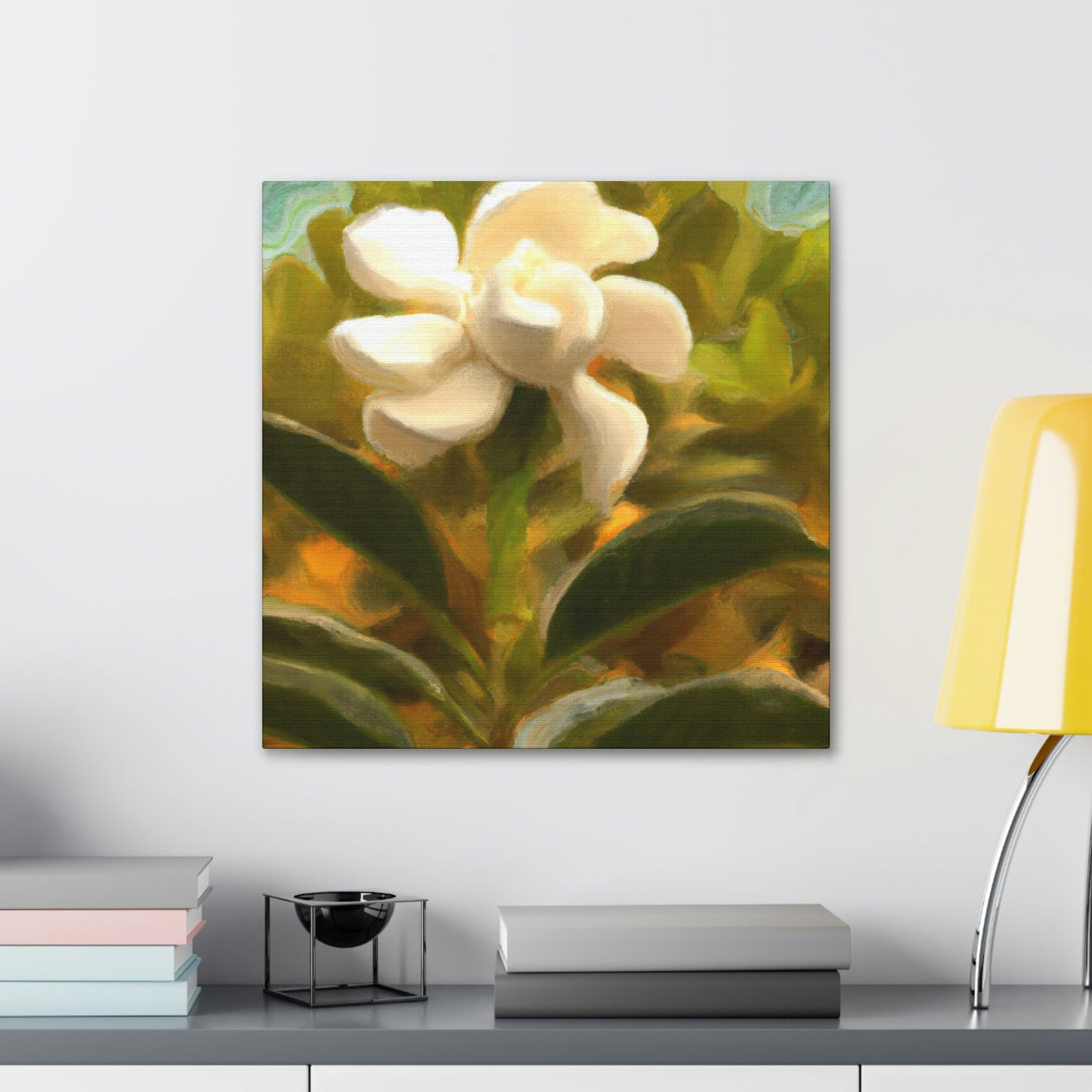 Gardenia's Fragrance Bliss - Canvas