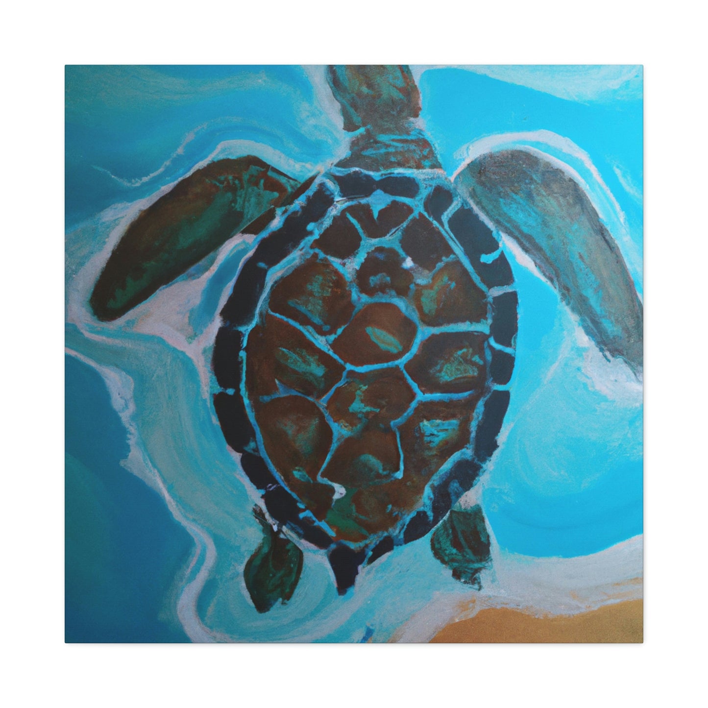 Sea Turtle: Inspire - Canvas