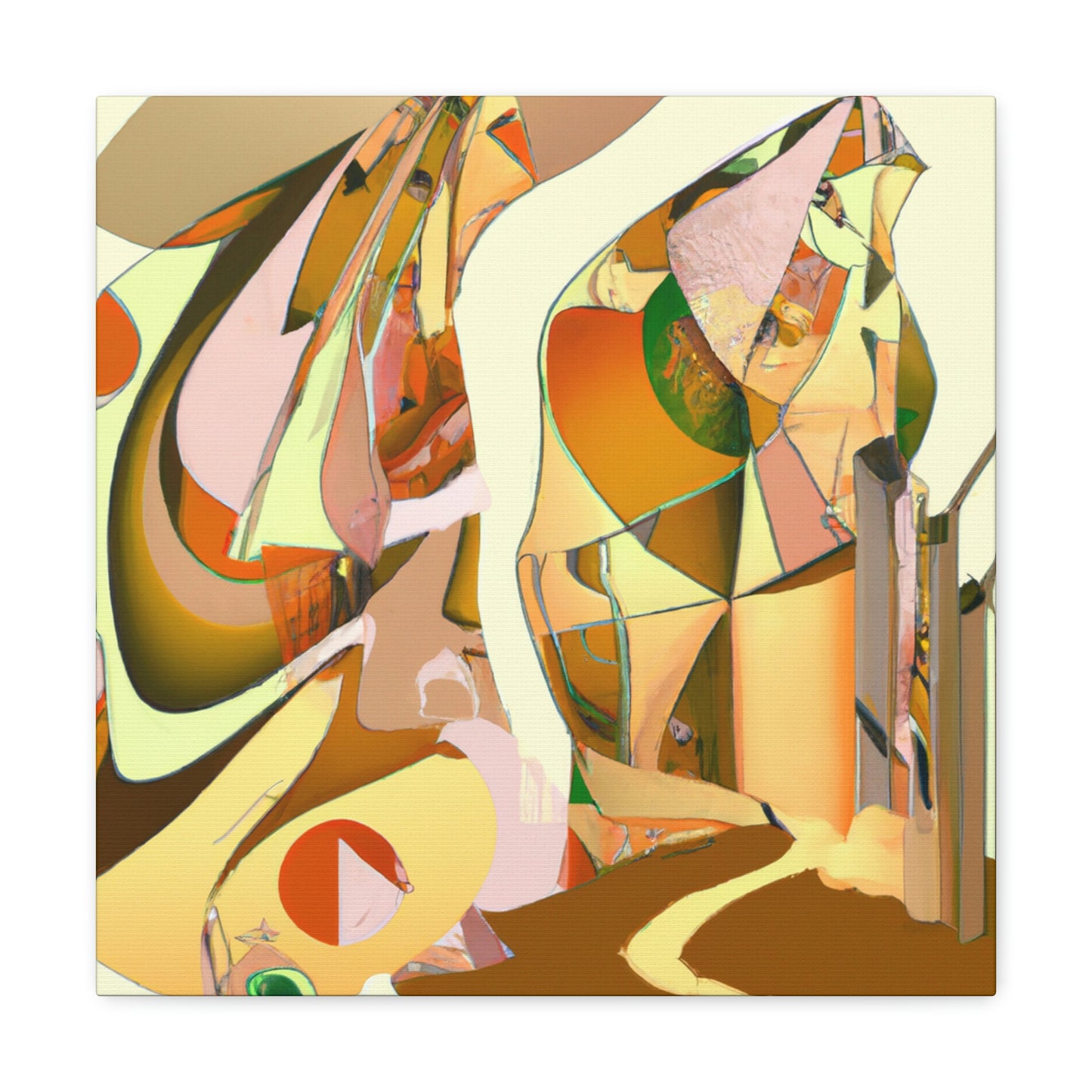 Mountainous Abstraction - Canvas