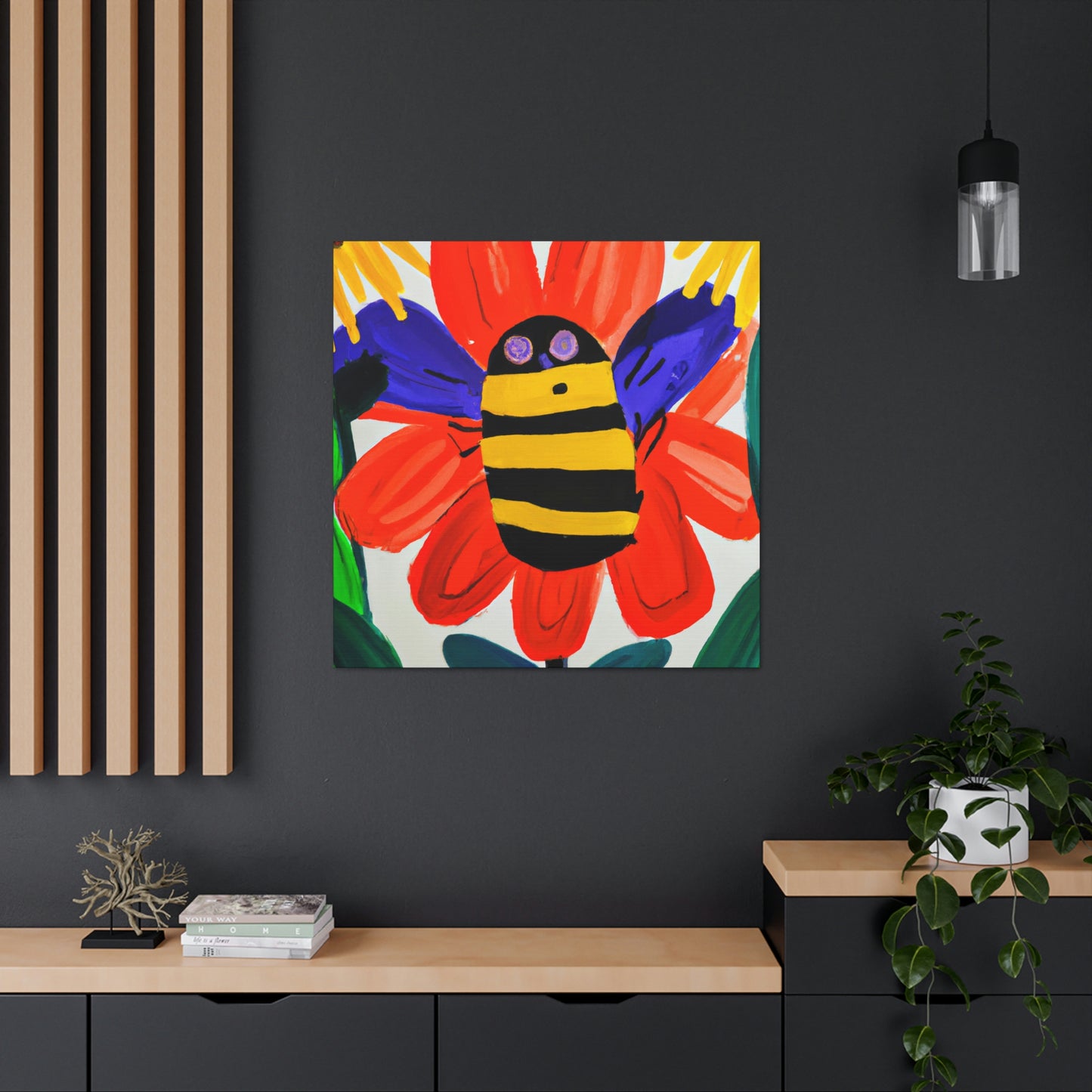 Bumblebee's Dream Flight - Canvas