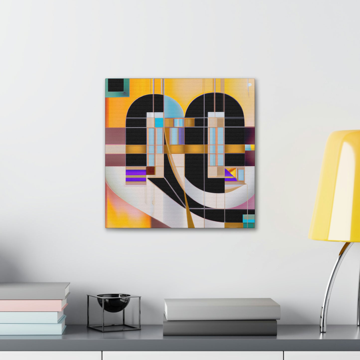 Gilded Jazz Brilliance - Canvas