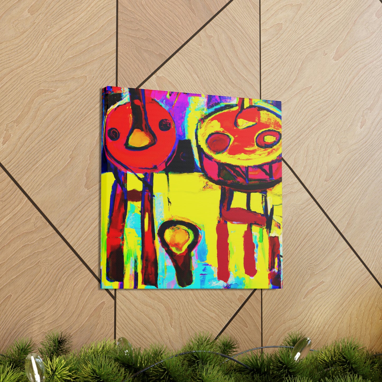 "Bongos in Abstraction" - Canvas