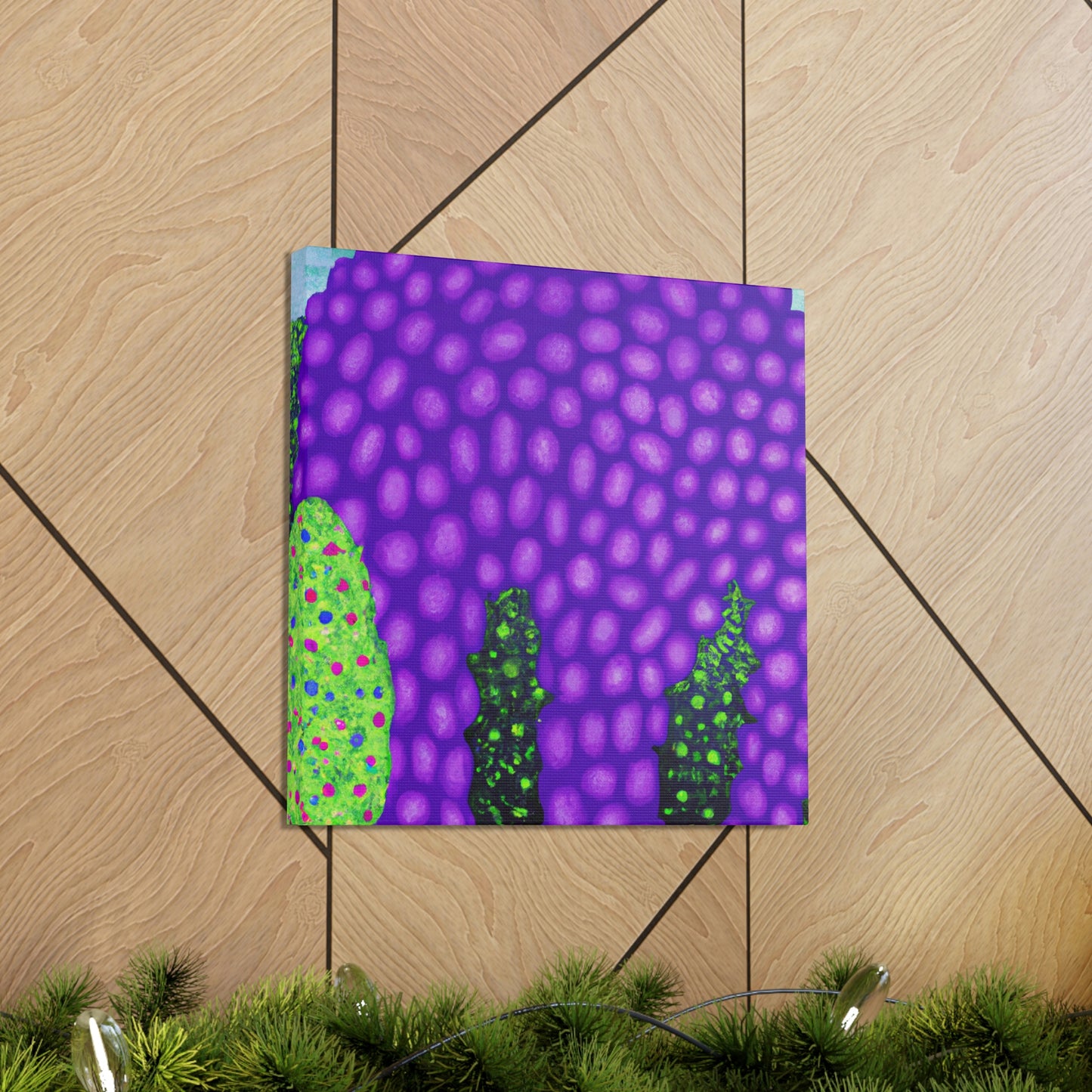 "Wisteria in Abstraction" - Canvas