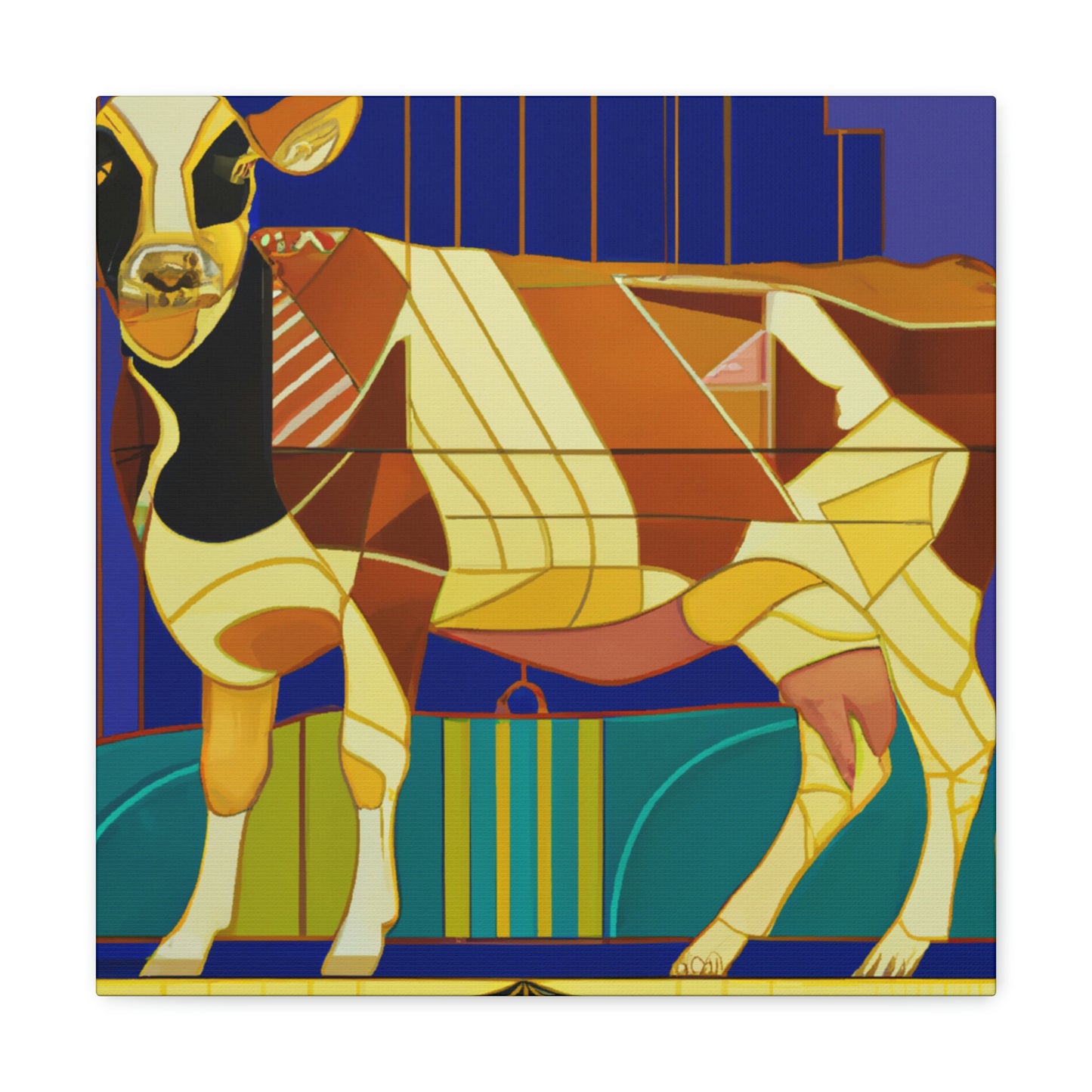 Jersey Cow Pegasus Float - Canvas