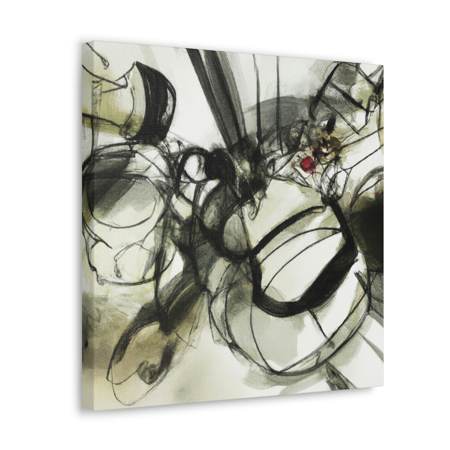 "Grenades in Abstraction" - Canvas