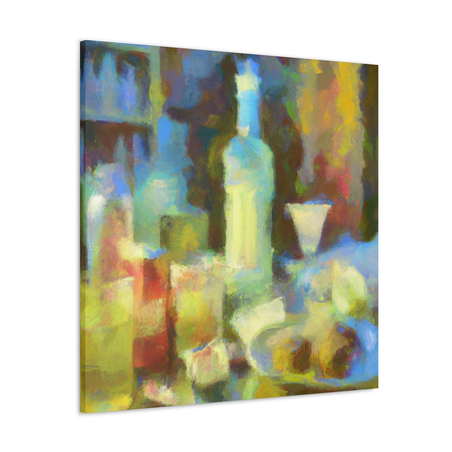 "Alcohol's Abstract Escape" - Canvas