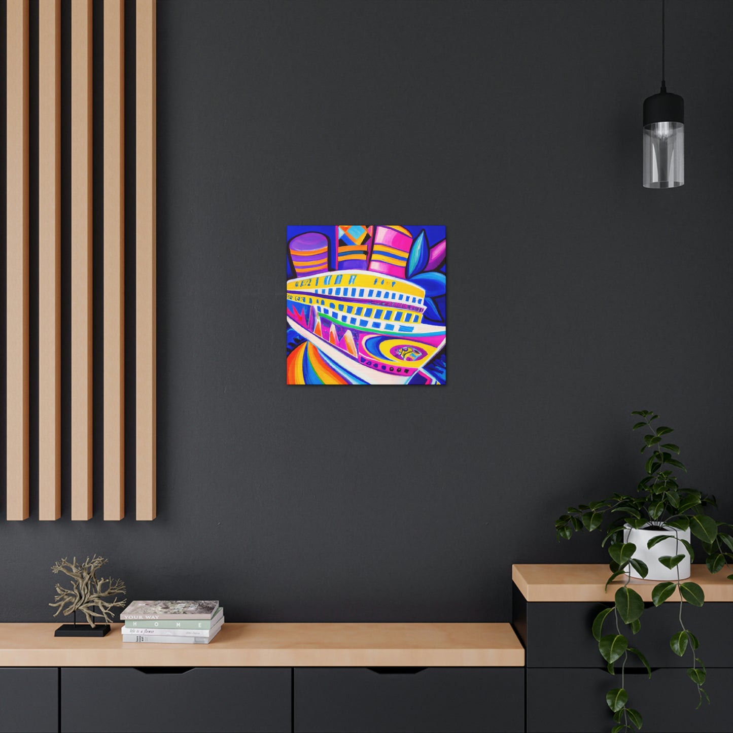 "Cruising the Deco Era" - Canvas