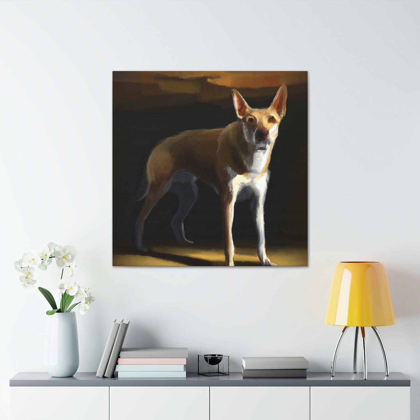 Dingo Dreams in Color - Canvas