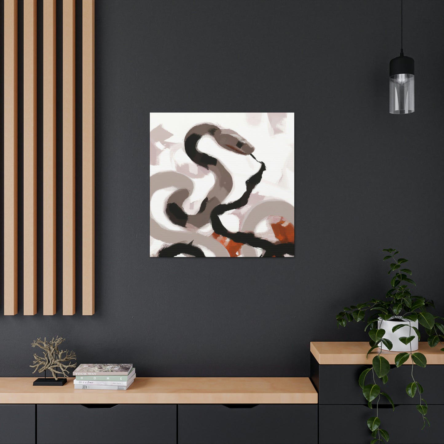 "Corn Snake in Color". - Canvas