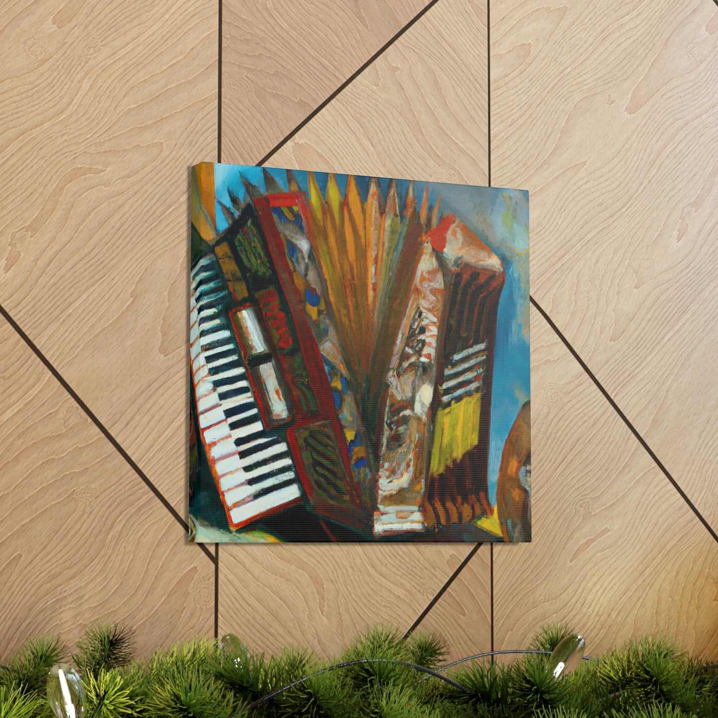 "Accordion in Surreality" - Canvas