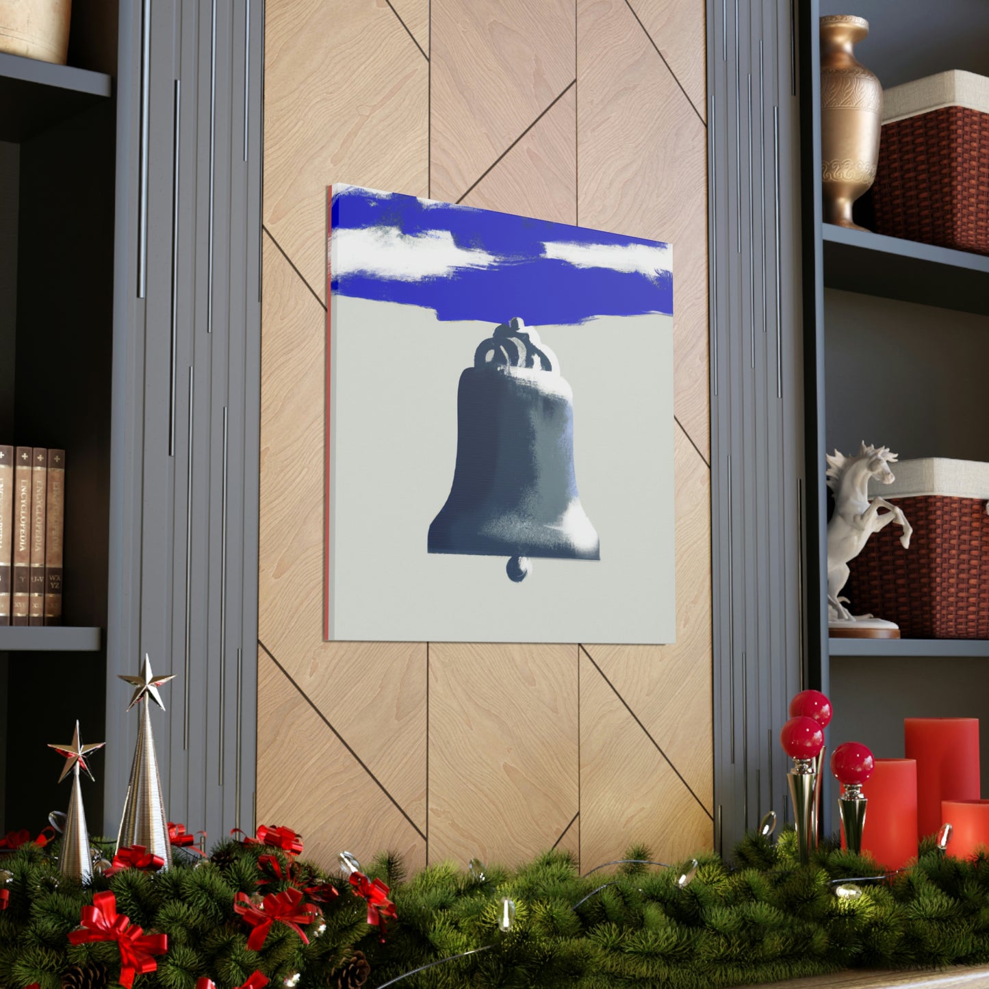 "Liberty Bell Minimalism" - Canvas