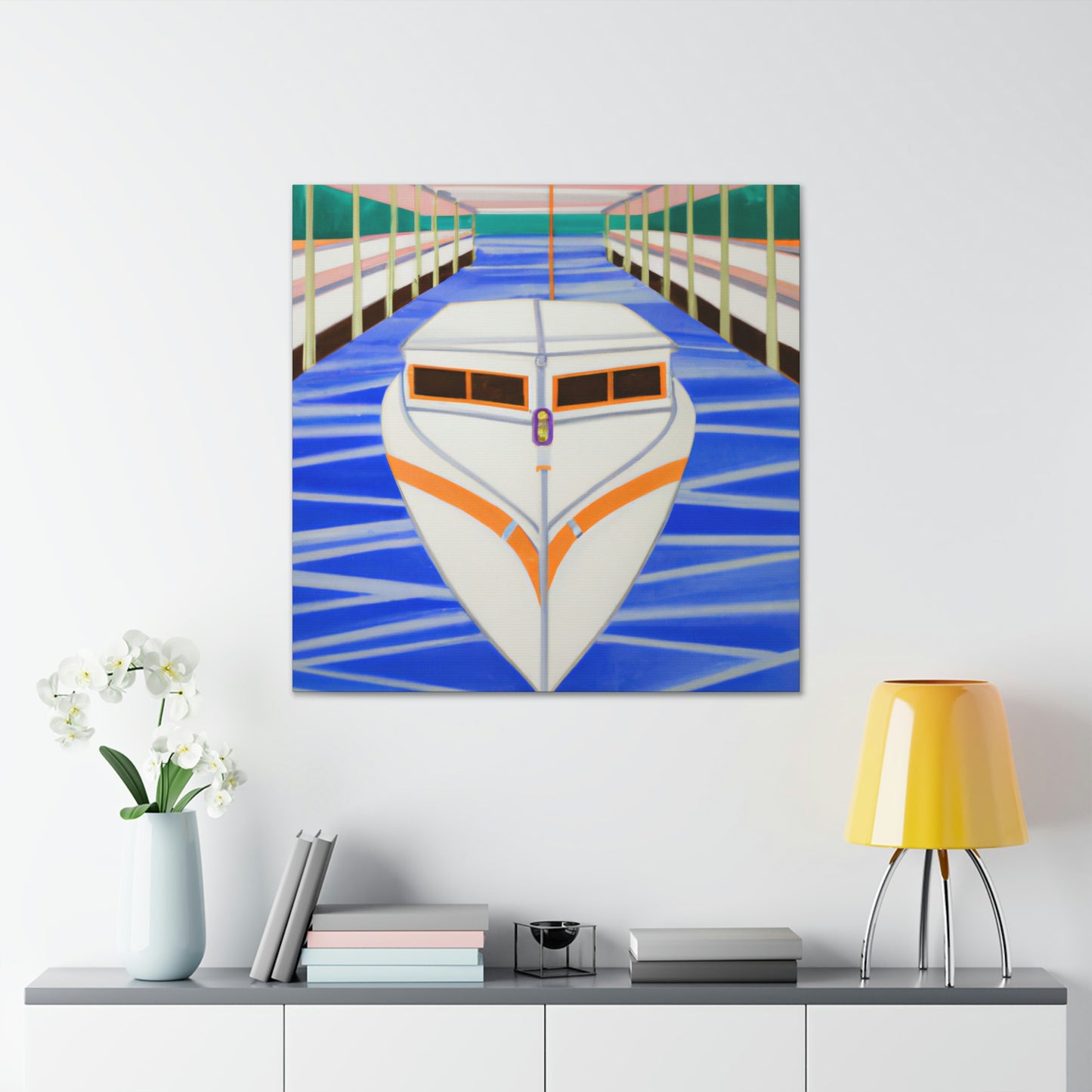 Sailors' Gleaming Jewel - Canvas