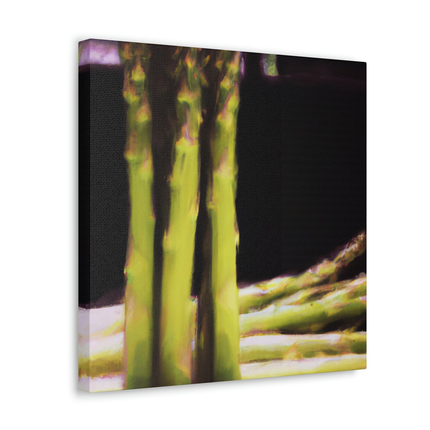 "Asparagus Aesthetic Abstract" - Canvas