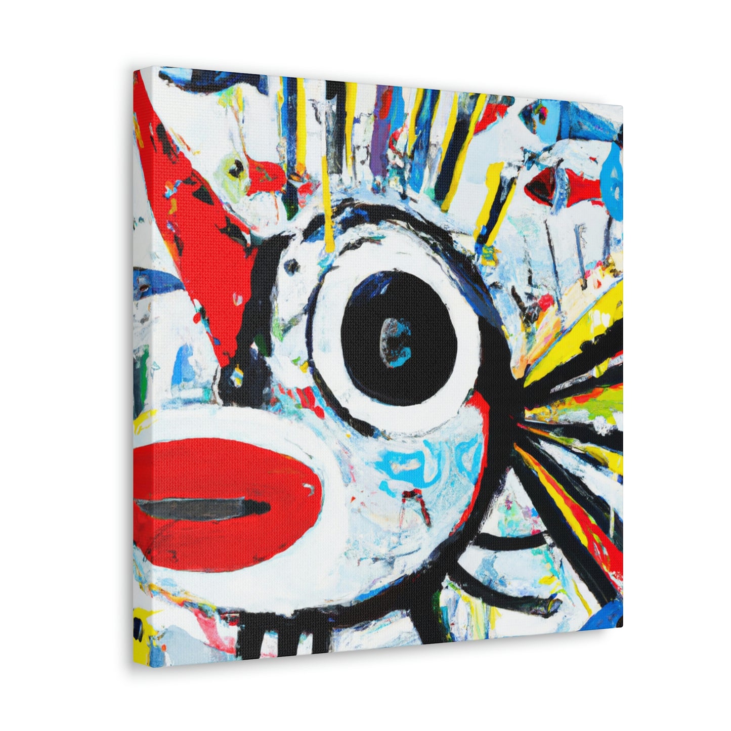 Fishy Abstract Joy - Canvas