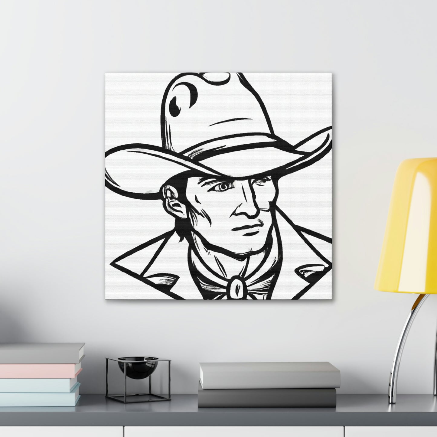 Cowboy Hat Neoclassicism - Canvas