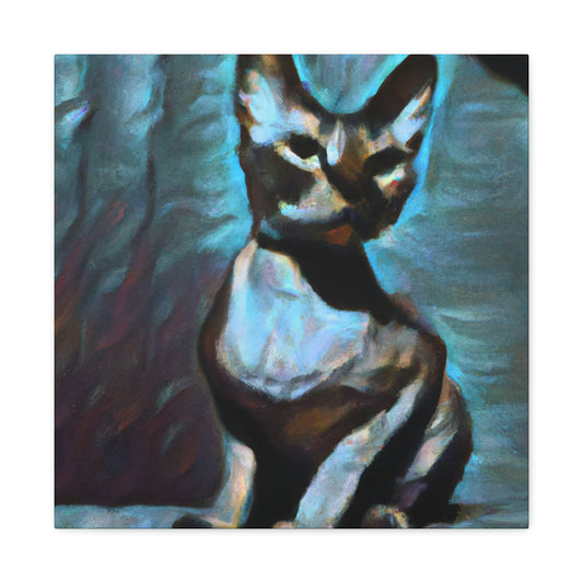 Feline Fauvist Fantasy - Canvas