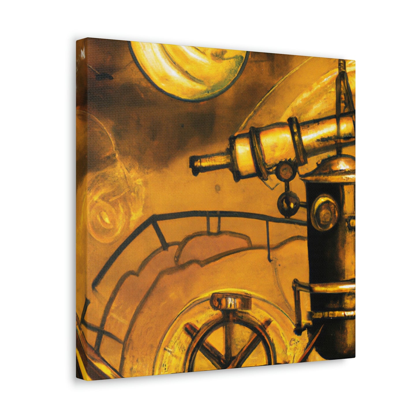 "The Clockwork Cosmos" - Canvas