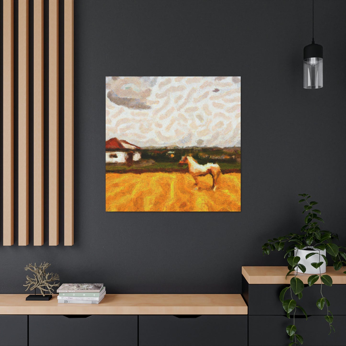 "Horse in Motion Dynamic" - Canvas