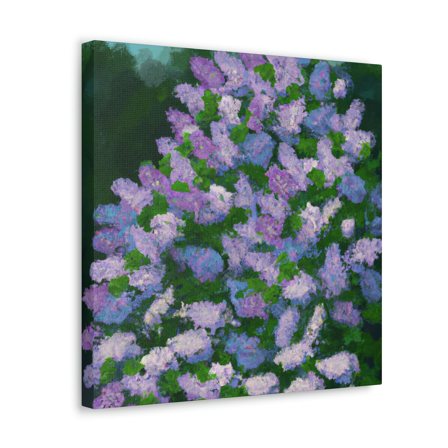 "Lilac Petal Abstraction" - Canvas