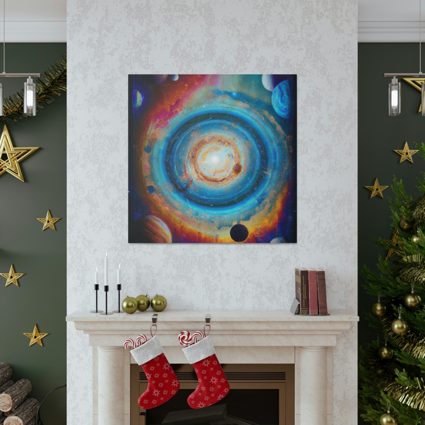 Celestial Map Splendor - Canvas