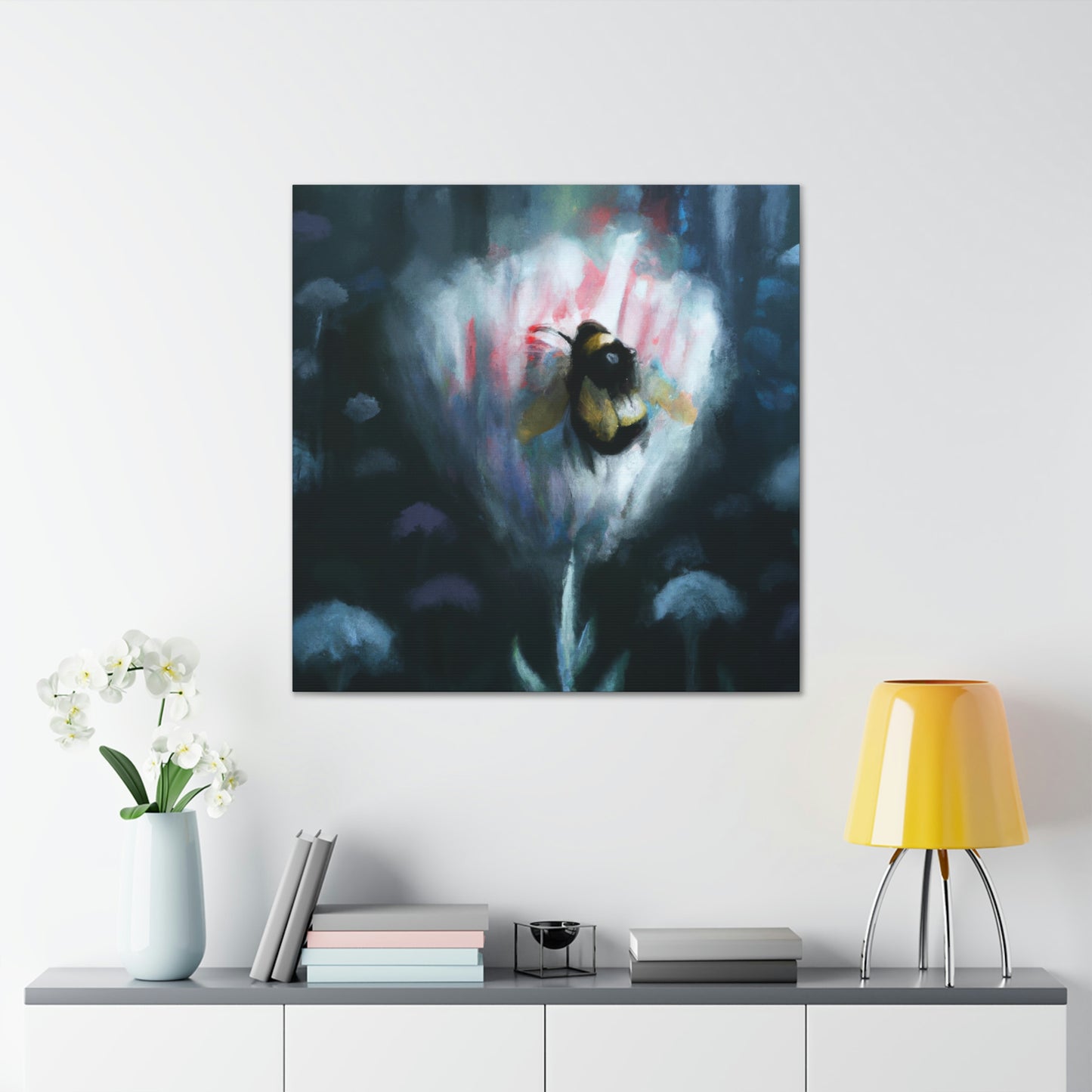 Bumblebee's Colorful Dance - Canvas