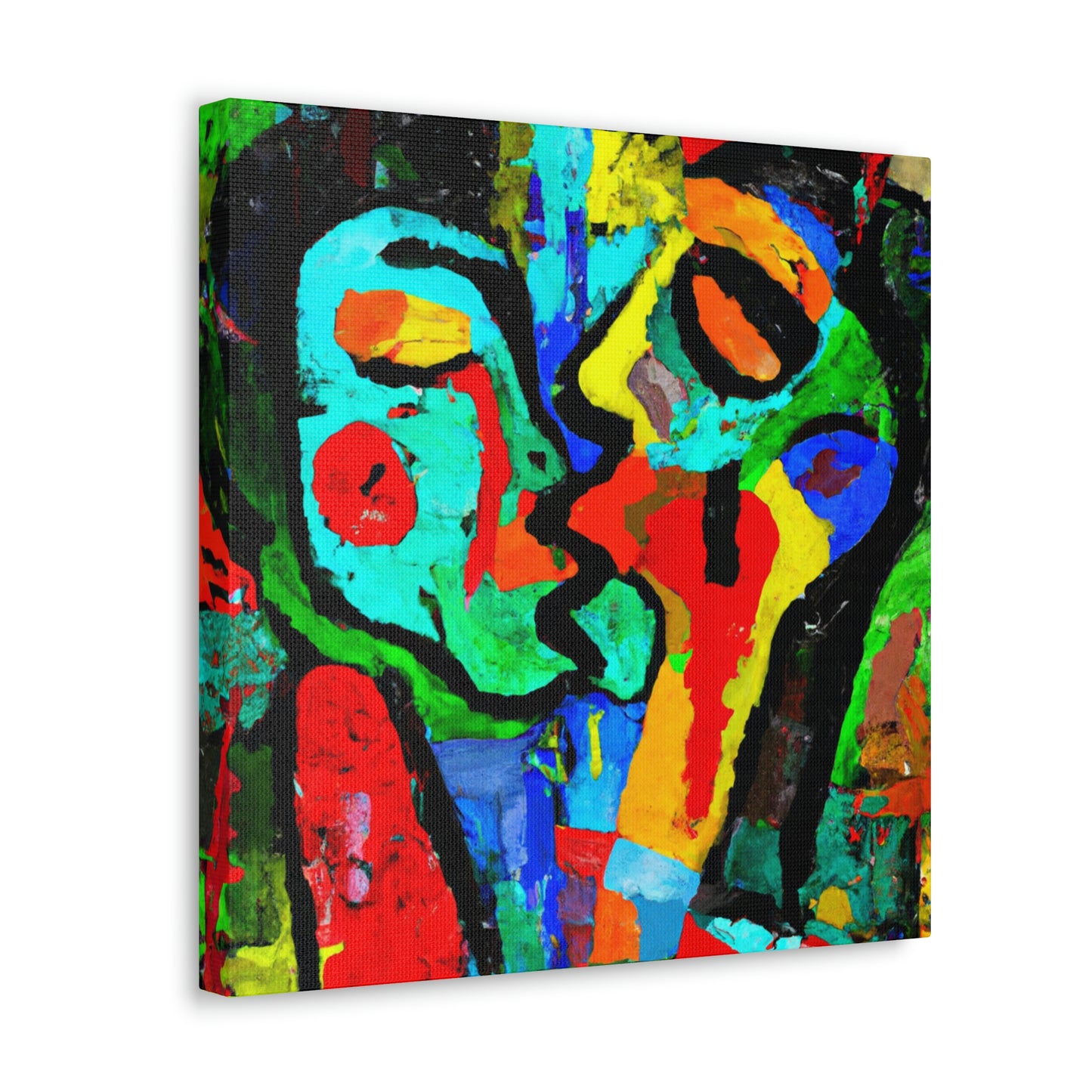 Love's Ardent Embrace - Canvas