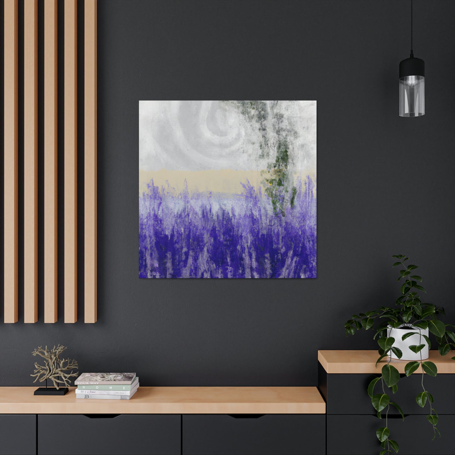 Lavender Dream Eruption - Canvas