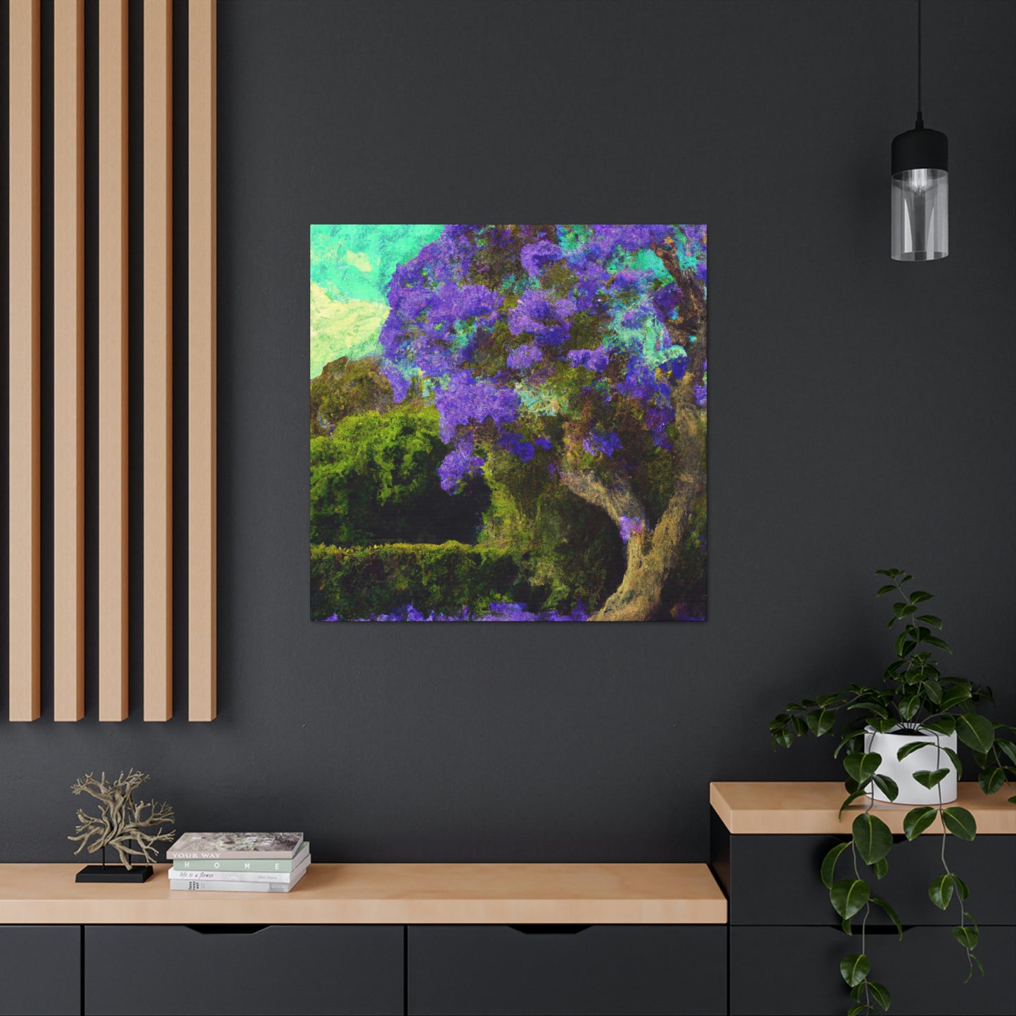 Jacaranda Dreams Surreal - Canvas