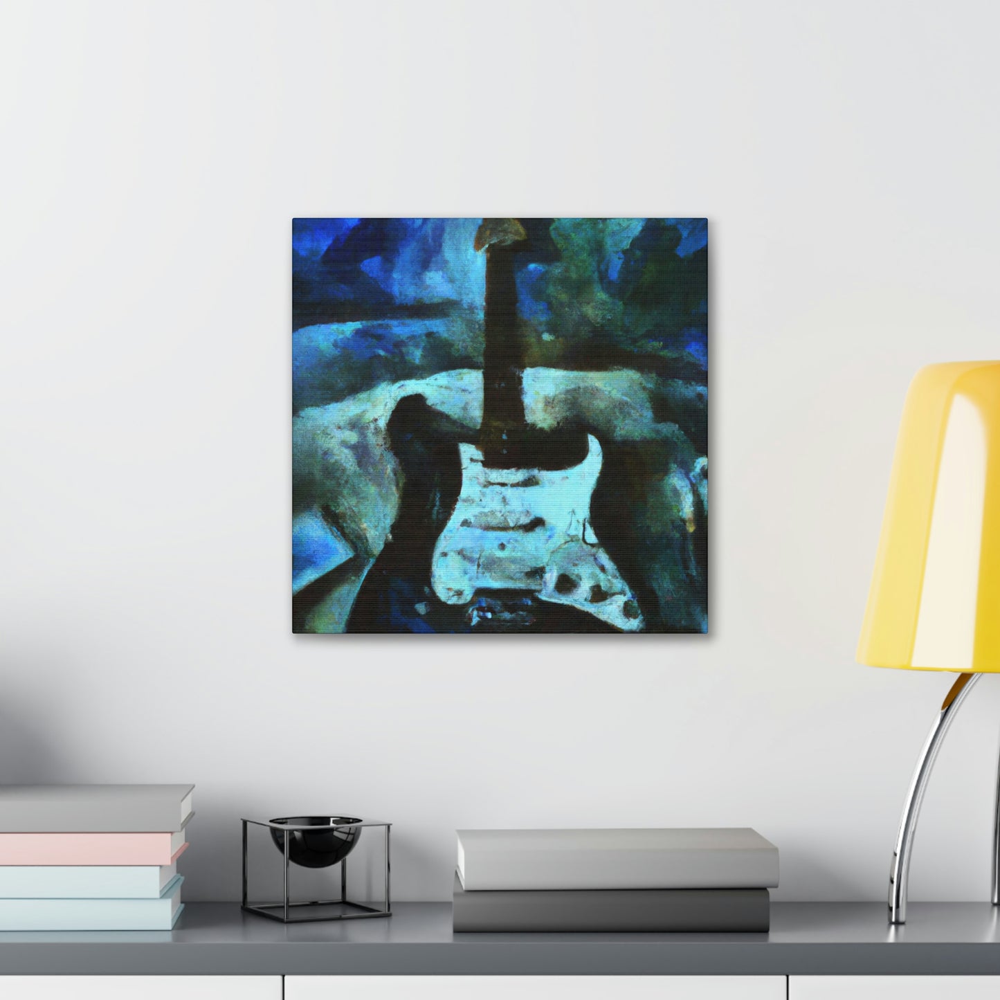 Fender in Abstract Forms - Canvas