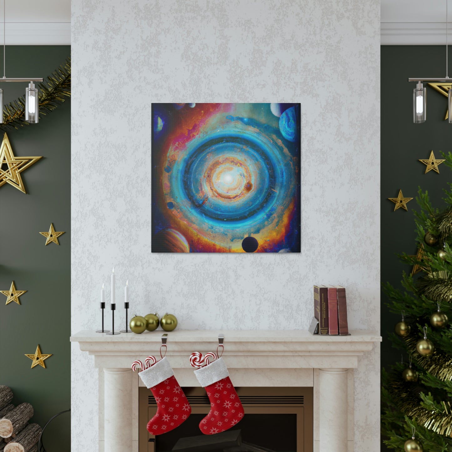 Celestial Map Splendor - Canvas