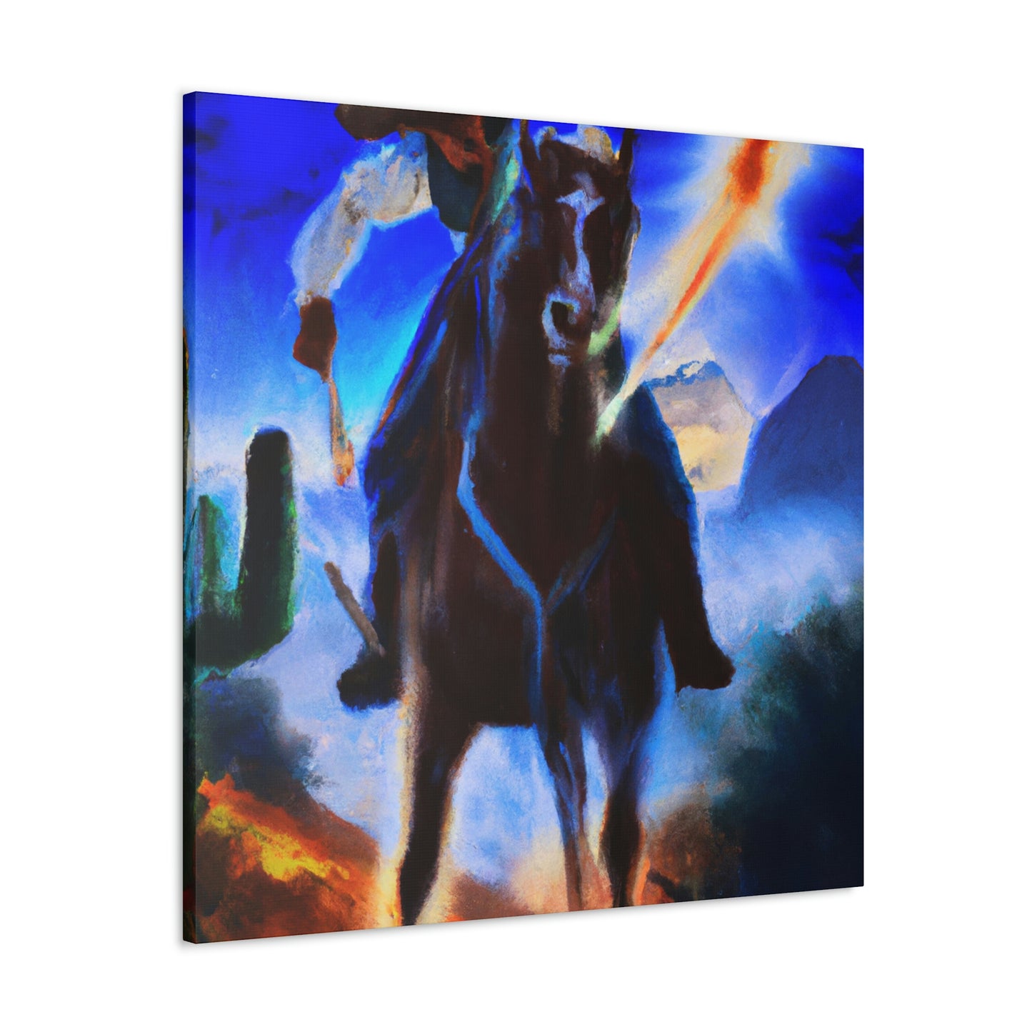 "Pony Express Legacy" - Canvas