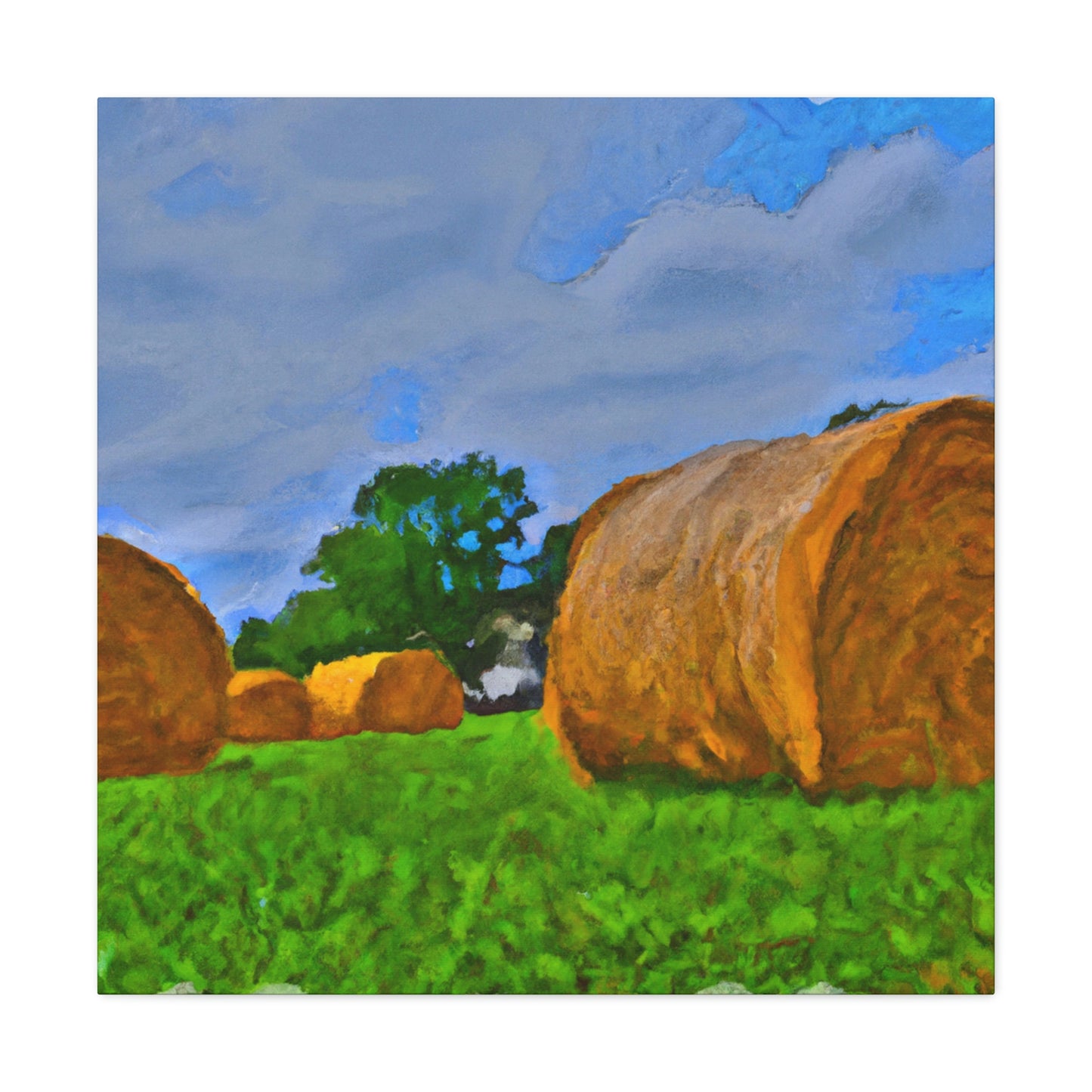 "Hay of the Harvest" - Canvas