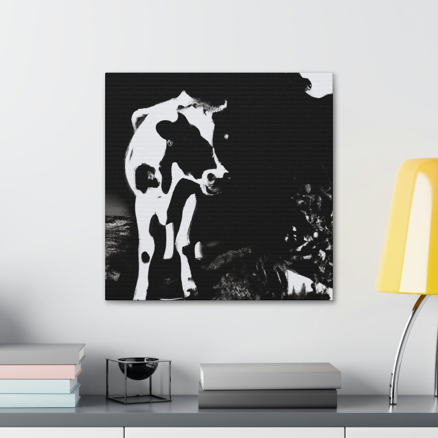 Milking the Contentment - Canvas