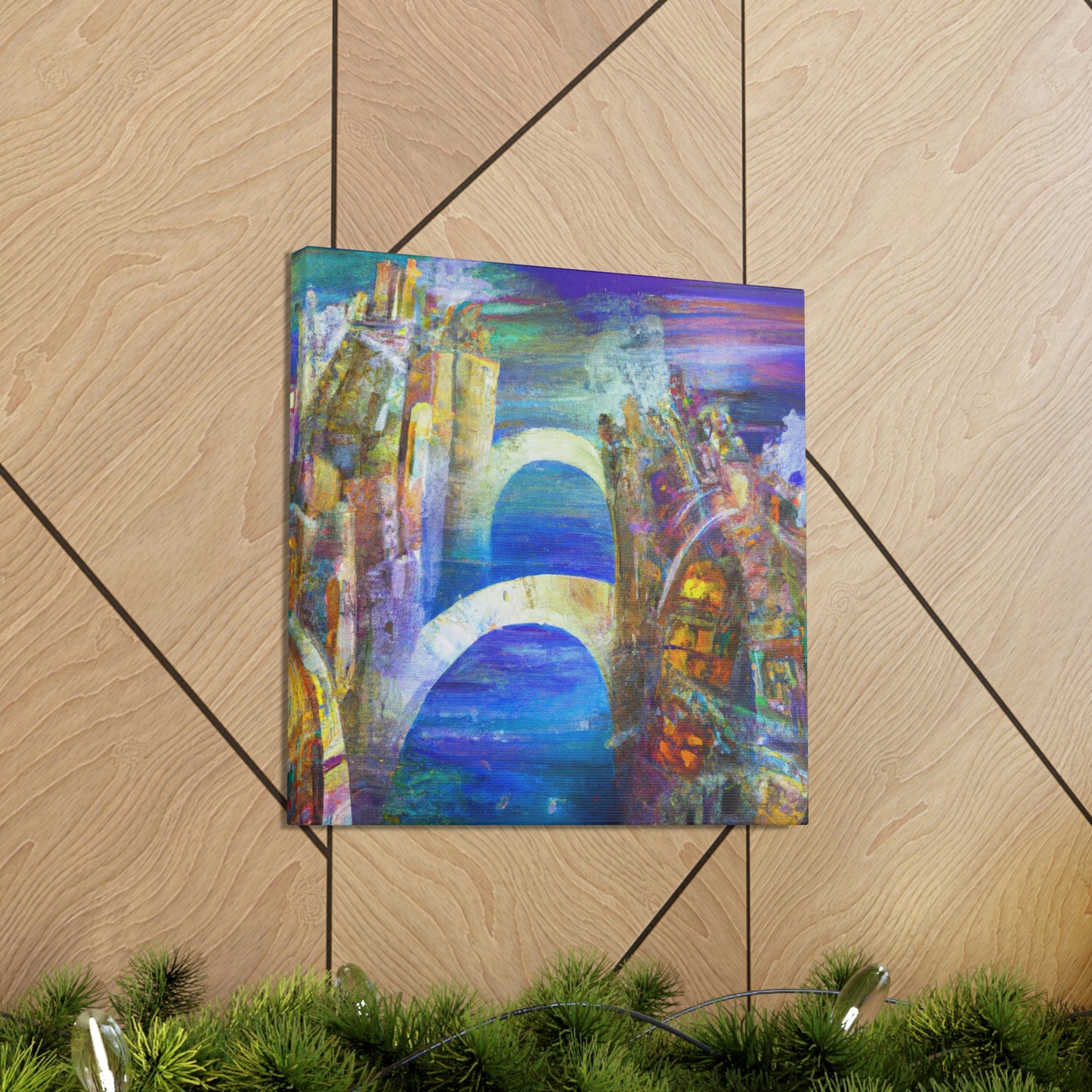 "Art Nouveau Reflection" - Canvas