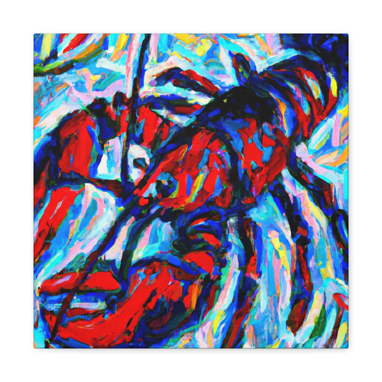 Lobster's Expressionist Dream - Canvas