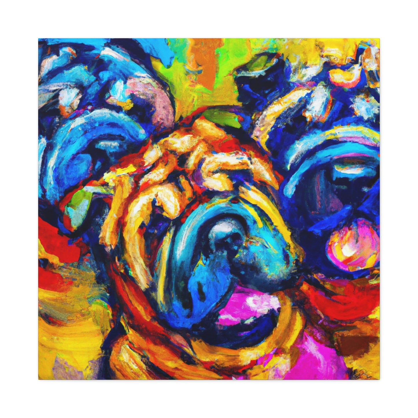 Shar Pei Dreamscape - Canvas