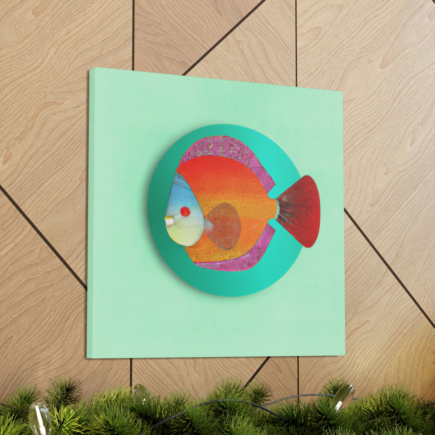 Throwing the Discus - Canvas